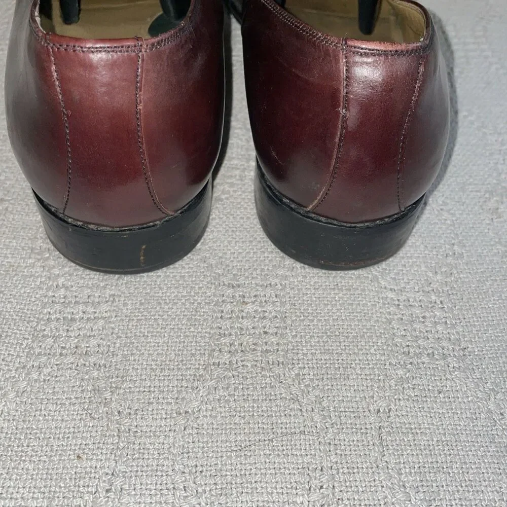 J. Murphy Men’s Dress Shoes Size 11 M Brown Leather Captoe Business Formal City